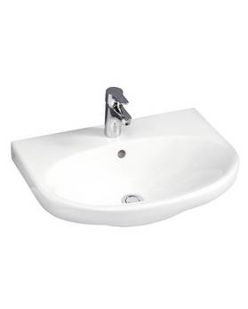 Håndvask Nautic 5556 - til bolt-/konsolmontering 56 cm