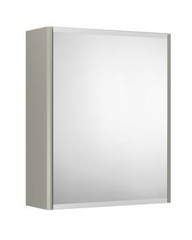 Vonios spintelė su veidrodžiu, „Graphic“ – 45 cm