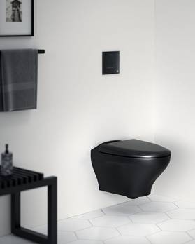 Vägghängd toalett Estetic 8330 - Hygienic Flush