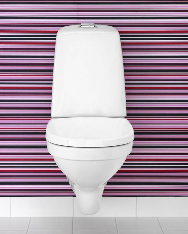 Triomont-asennusteline – seinään asennettavalle pesuistuimelle tai WC-istuimelle, jossa on näkyvissä oleva huuhtelusäiliö - Kapea asennusteline, vain 380 mm leveä
Käännettävä seinäkiinnike, seinäkiinnityskohta on valittavissa joustavasti