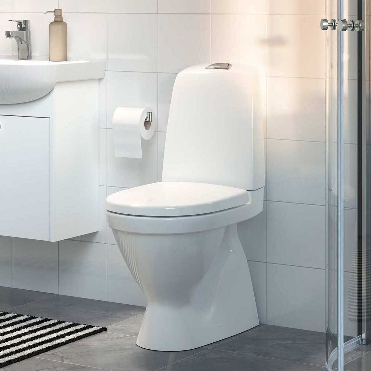 Natuic WC med limmontage