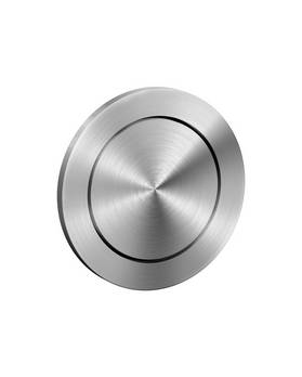 Flush button for fixture XT/XS - pneumatic, stainless steel