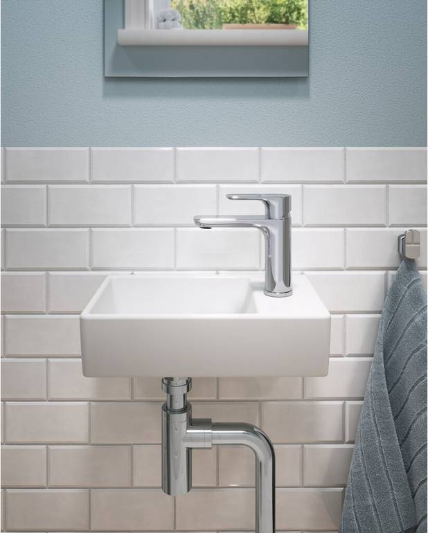 Washbasin Artic Small 4G36 - 36 cm - Small model suitable for tight spaces
Same colour as Estetic toilets