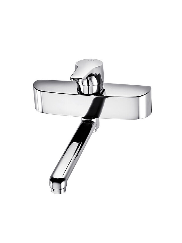Bathroom sink faucet Nautic - wall mounted - Energy class B, saves energy and water