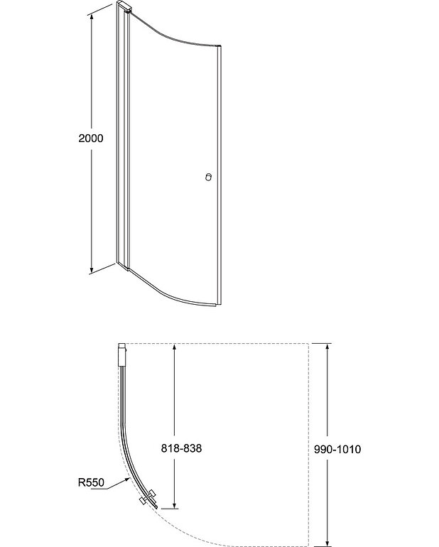 Round shower door - Drawing - Round_door_100.jpg