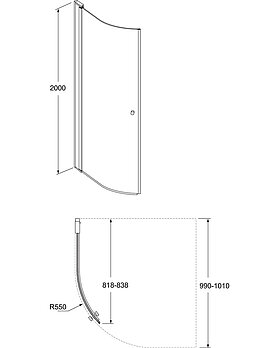 Round shower door - Drawing - Round_door_100.jpg