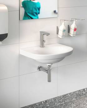 Nautic 5550 badeværelsesvask – til montering med bolte, 50 cm