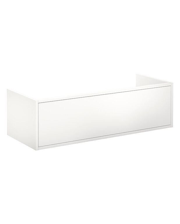 Ducentic Vanity cabinet 120cm - Created for the 200 year anniversary of Gustavsberg, celebrating the heritage of caftsmanship and design
Spacious drawer interior without the need for a cut-out for the water trap, creating more space for storage
Water trap sold separate or included in bundle together with washbasin/worktop
