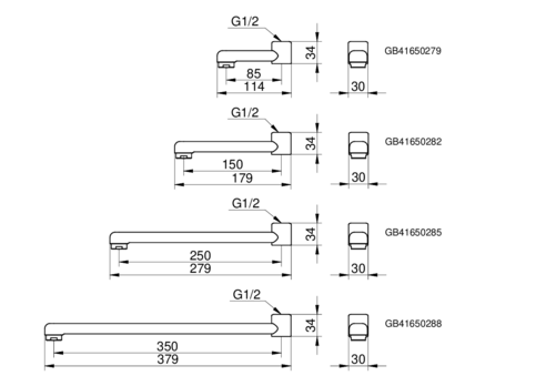 Pööratav jooksutoru 85 mm - Joonis - Drawing_straight_pipe.pdf