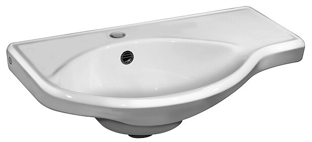 593-H Basic bathroom sink for bolt/bracket mounting - first