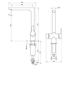 Köksblandare Estetic - Måttskiss - GB41208096_53__20250903-Skiss_Drawing.jpg