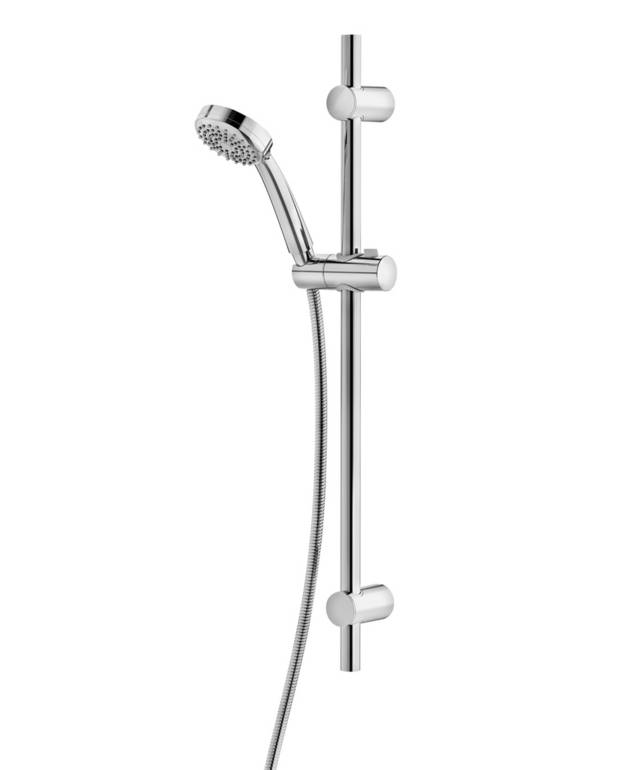 Shower set OEM - 3-function hand shower
Adjustable wall bracket
Mounted with screws or glue