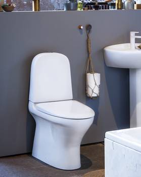 Toilet seat Estetic 9M10 - Solid fittings