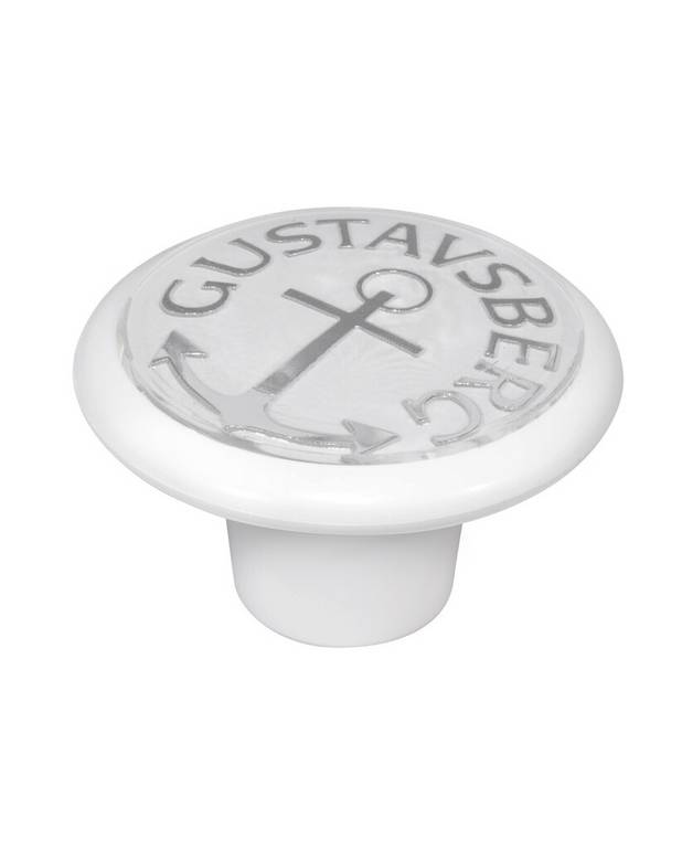 Loputusnupp valge - WC-poti mudel NC aastast 1982 - NP aastast 1982 -