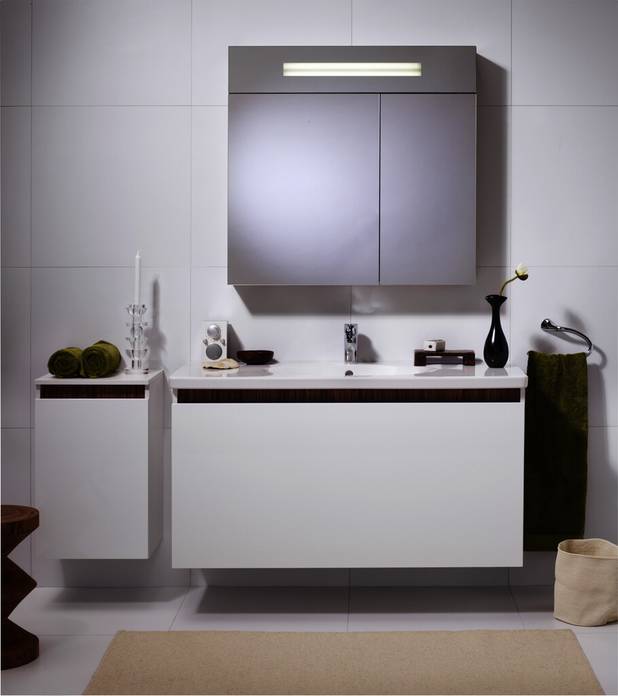 Valamu Logic 5512 - polt-/kandurkinnituseks 122 cm - Puhastussõbralik ja minimalistlik disain
Elliptiline suurte kasutuspindadega
Paigaldamiseks konsoolile või Nautic-mööblile