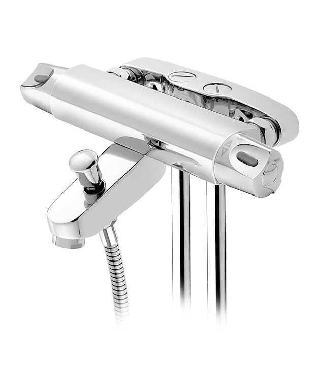 Tub faucet Nautic - thermostat - Maintains even water temperature upon pressure and temperature changes