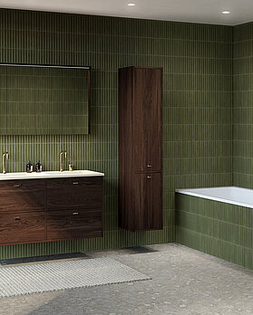 Ducentic Tall cabinet w 2doors 35cm - second