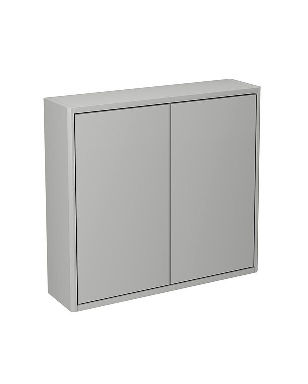 Bathroom storage Graphic - shallow - Combine with Graphic wall cabinets and high cabinets storage 
Also available in 32 cm depth - for flexible storage in small spaces
Suspension system - easy to mount - easy to adjust