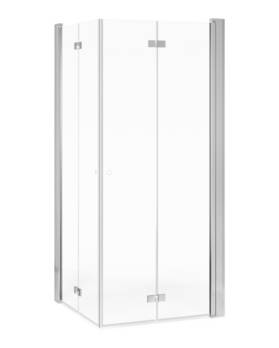 Square Foldable shower door corner set