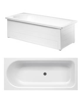 Bathtub with front panel, Combi – 1600 x 700