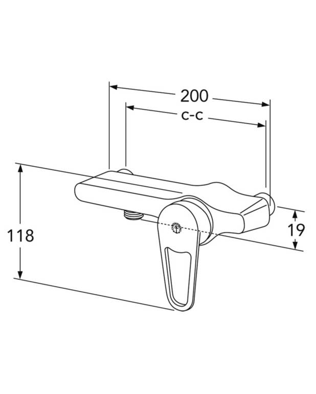 Shower mixer New Nautic - 