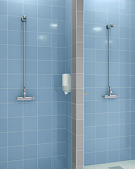 Shower faucet Nautic - thermostat - Flow 9 l/min at 3 bar