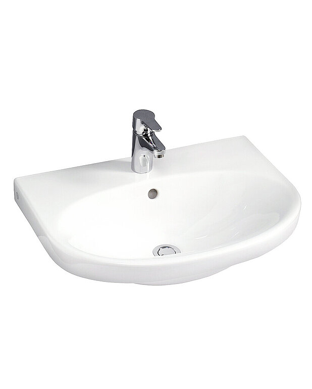 Washbasin bundle Nordic³ - Complete washbasin bundle for easy installation,
Easy to clean and minimalistic design
Universal drain set for floor or wall connection