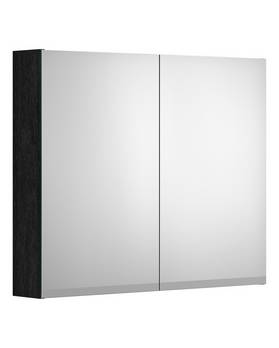 Spintelė su veidrodžiu, „Artic“ – 80 cm