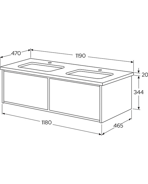 Ducentic Vanity 120cm, Light oak - Drawing - Gustavsberg_Vanity-unit-Ducentic-1200mm_2drw_with_TT_2tap_ProductImages1300x1620.jpg