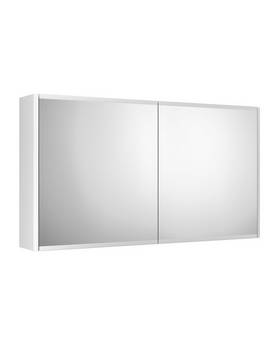 Vonios spintelė su veidrodžiu, „Graphic“ – 100 cm