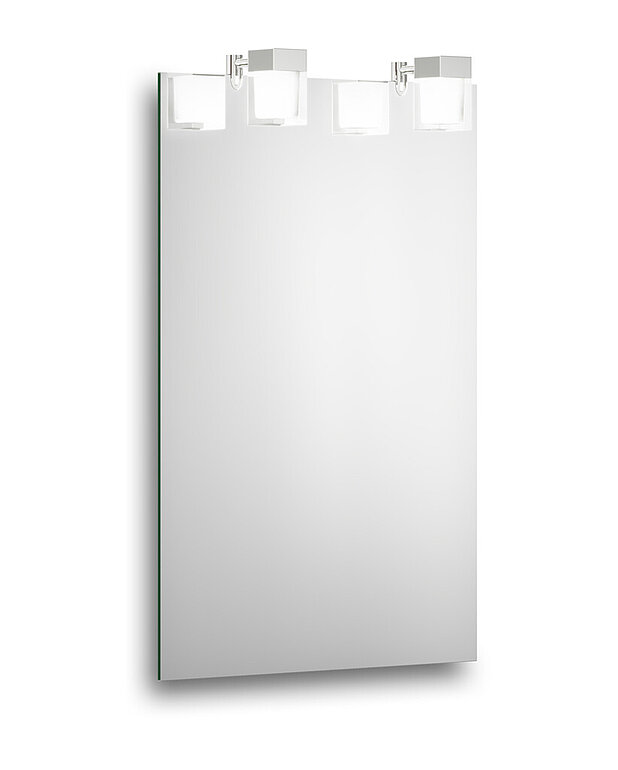  - For permanent installation on wall
Protection class IP44
LED lighting