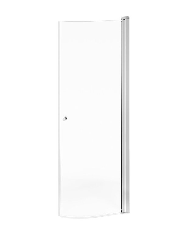 Round shower door - Reversible for right/left-hand installation
