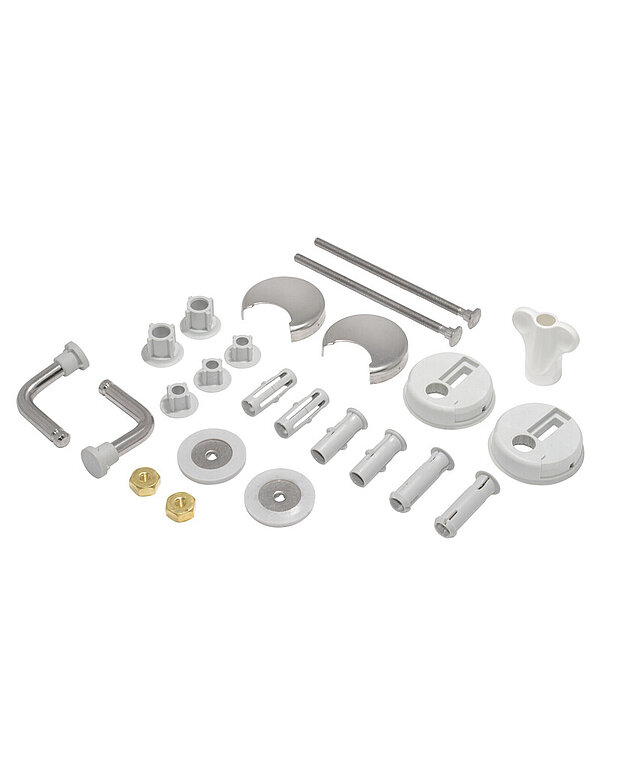 Adjustable stainless steel hinges - Toilet models 325, 344 from 1977-1995314, 315, 339, 353, 354