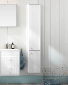 Bathroom storage Graphic, high cabinet - shallow