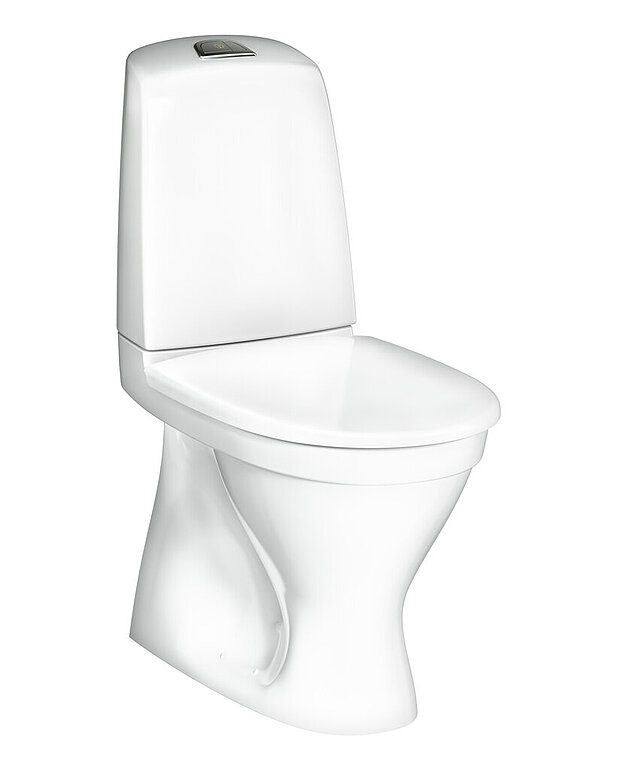 Toilet Nautic 1501 - hidden S-trap, HygienicFlush - Easy-to-clean and minimalistic design