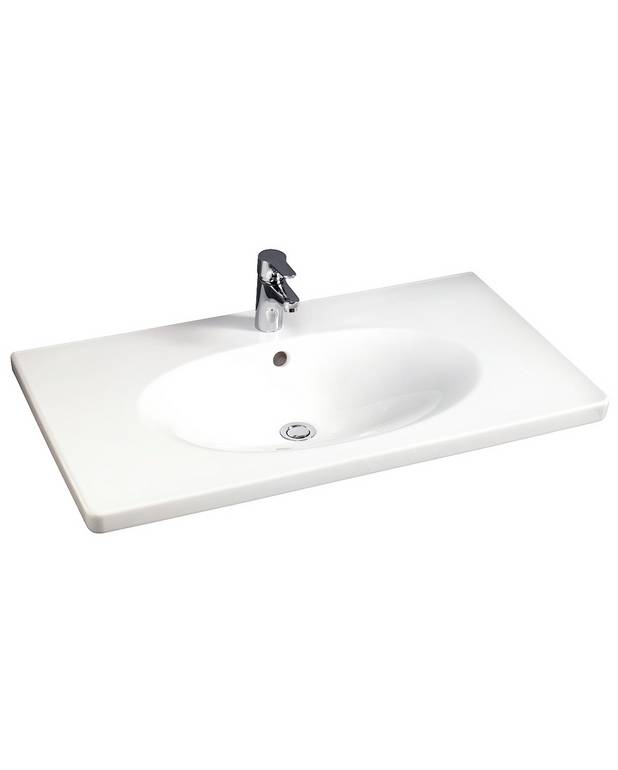 Bathroom sink Nautic 5592 - for bracket mounting 92 cm - 