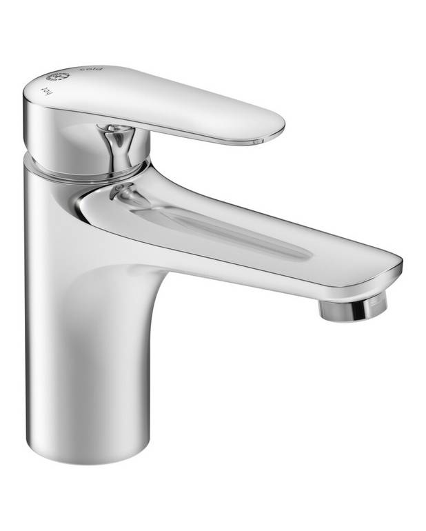 Bathroom sink faucet Metic - Modern design
Ceramic cartridge ensures non-drip operation and longevity
Adjustable max temperature for scalding protection