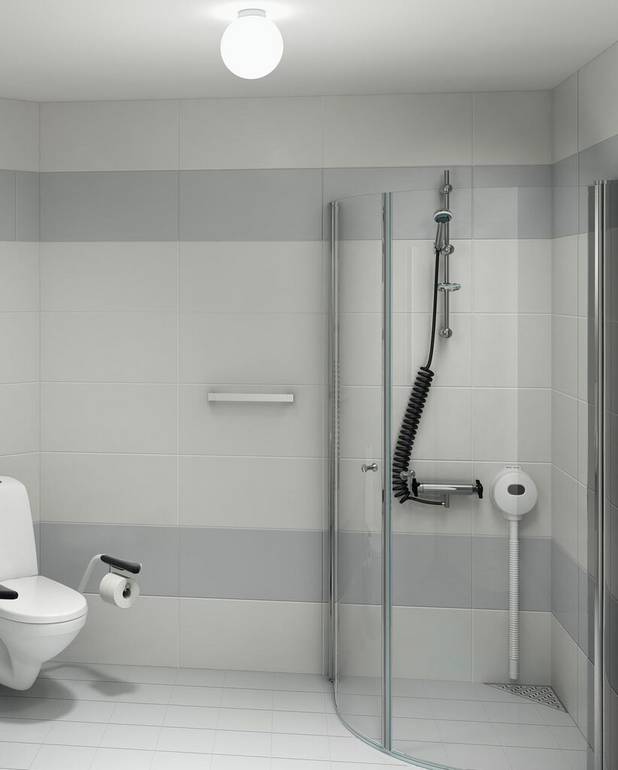 Shower set Care - spiral hose - 
