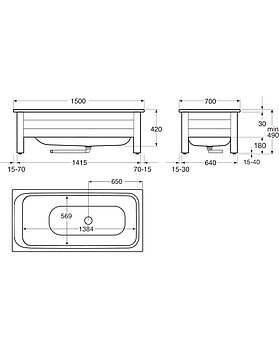 Vann esipaneeliga, Kombi - 1500x700 - Joonis - 1504_6415.jpg