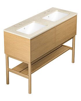 Ducentic Vanity 120cm, Light oak