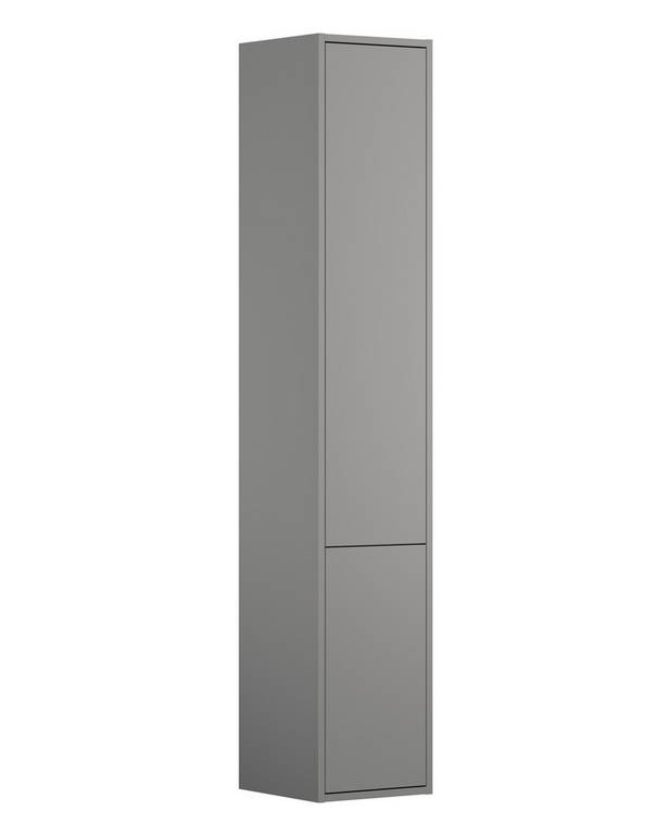 Høyskap Artic - 30 cm - Vendbare dører for montering høyre eller venstre side
Med smart oppbevaringsplass i den øverste døren
Monteringssystem som raskt og enkelt monteres på en vegg og justeres enkelt til riktig posisjon