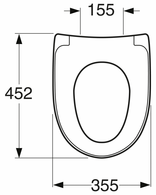 Toilet seat Nautic 9M26 - SC/QR - Fits all toilets in the Nautic series
Soft Close (SC) for quiet and soft closing
Quick Release (QR) easy to lift off for easier cleaning