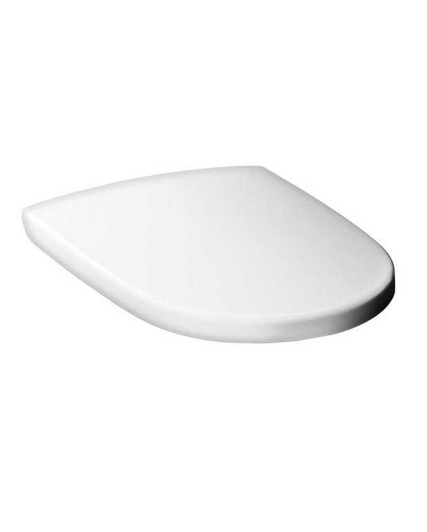 Toilet seat - SC/QR - Fits all toilets in the Artic series & 5G84 Soft Close (SC) for quiet and soft closing Quick Release (QR) easy to lift off for easier cleaning