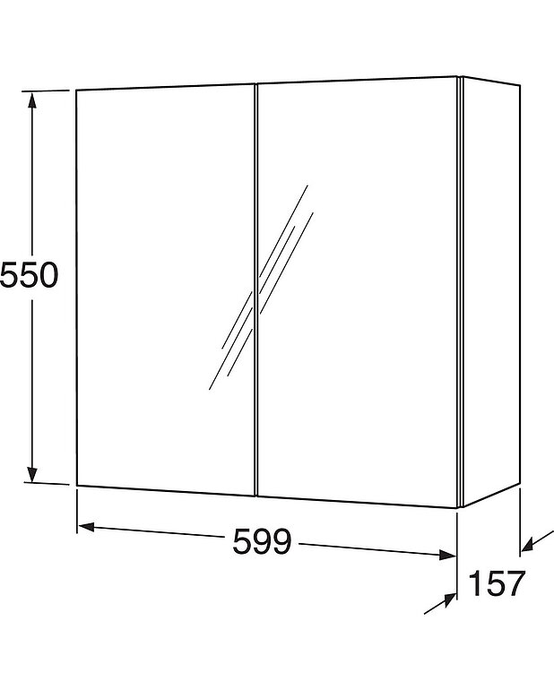 Peegelkapp Graphic Base - 60 cm - Joonis - GB71GBMC60AG00.jpg