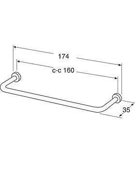 Käepide H8 vannitoakapile - Joonis - GB7199H8xx160.jpg