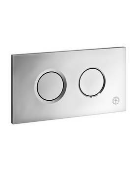 Flush button for fixture XT - wall control panel, round