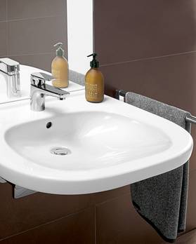 Bathroom sink - Care - 4G1960 - for bolt mounting 60 cm