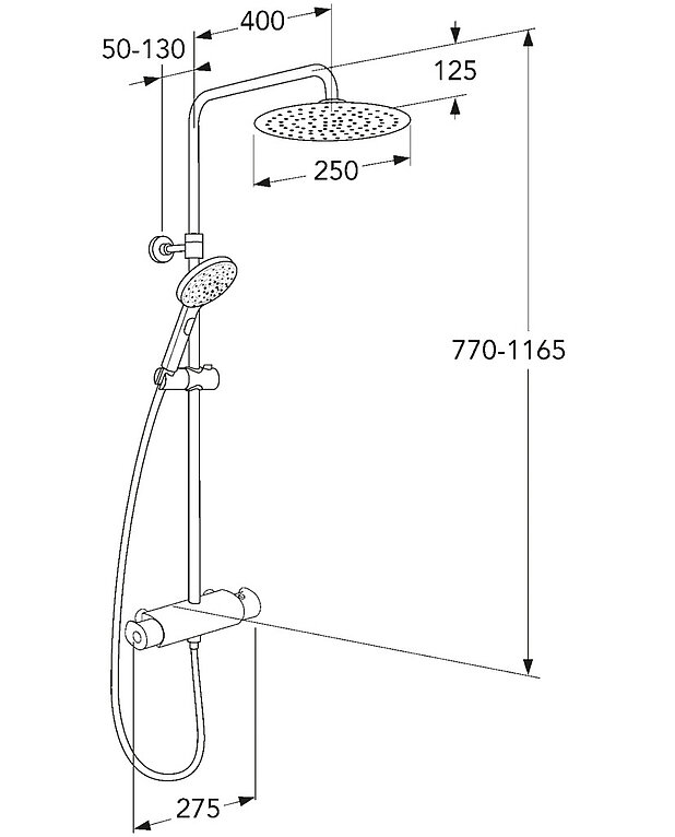 Shower column Atlantic Round - Drawing - GB41205030_drawing.jpg