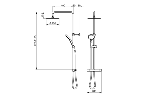 Peadušiga dušikomplekt Nordic Round - Joonis - Drawing_d.set_round.pdf