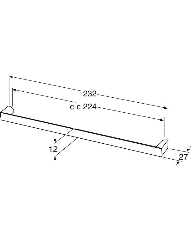 Käepide H4 vannitoakapile - Joonis - GB7199H4xx224_drawing.jpg